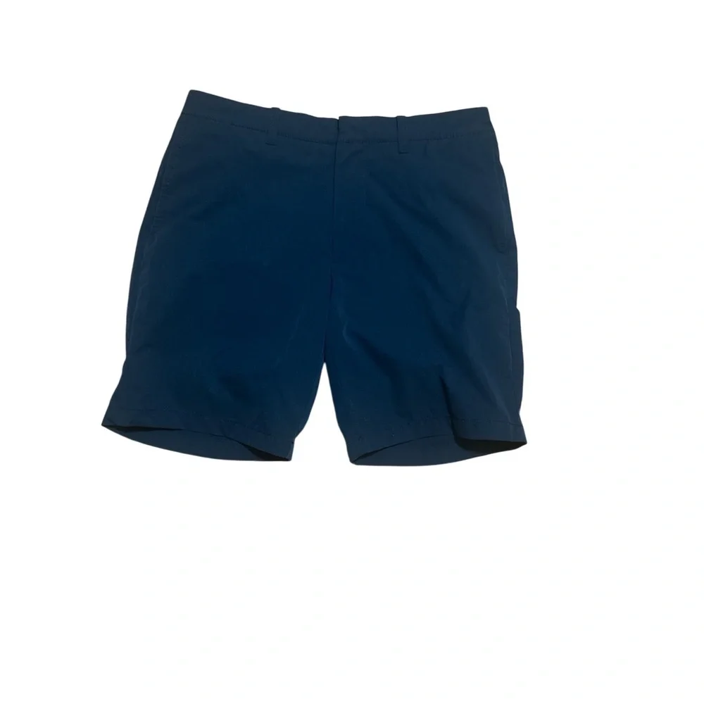 J.Crew Performance Navy Shorts 32 9” Inseam Stretch Lightweight Casual